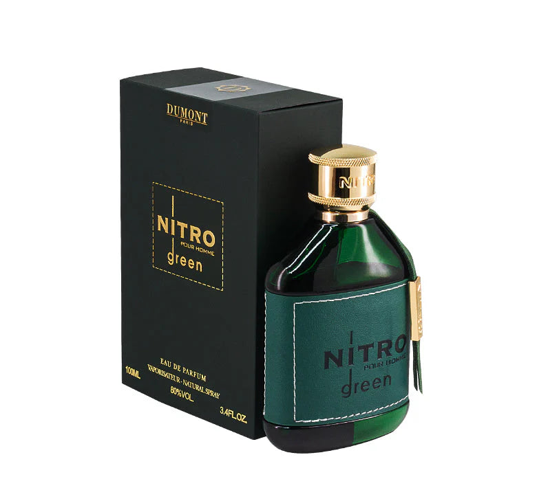 🌿 Nitro Green Eau de Parfum 100ml – Frescura y elegancia masculina
