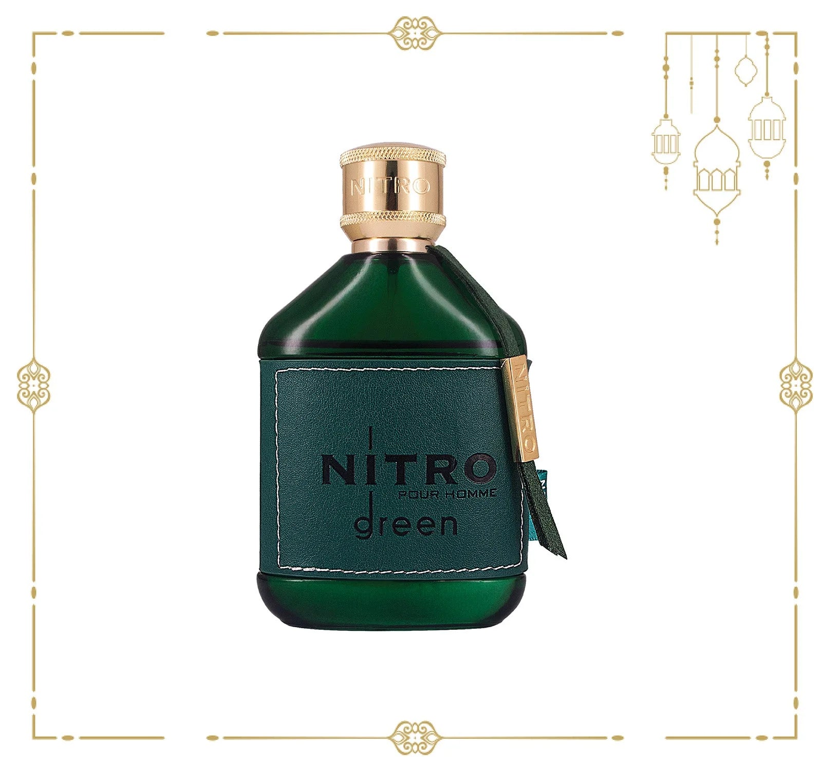🌿 Nitro Green Eau de Parfum 100ml – Frescura y elegancia masculina